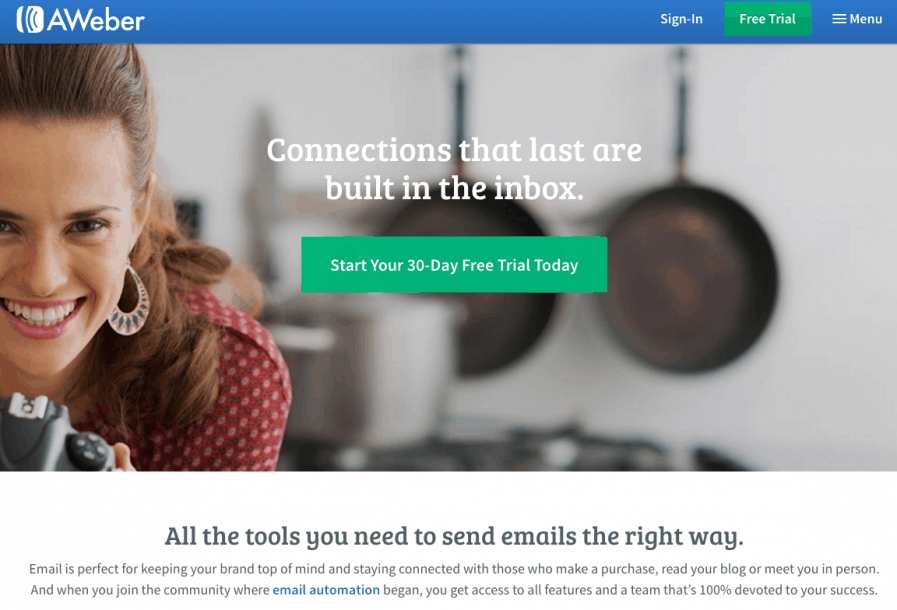 aweber email marketing tools
